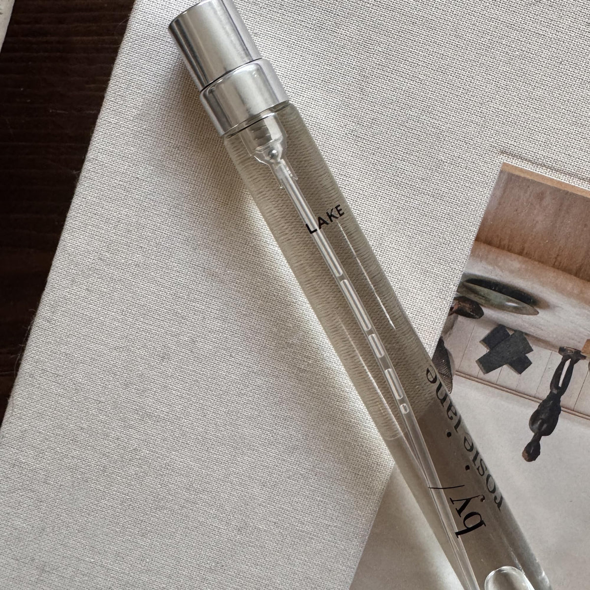 By Rosie Jane Vanilla note highlight emphasizing warm, comforting scent profile.