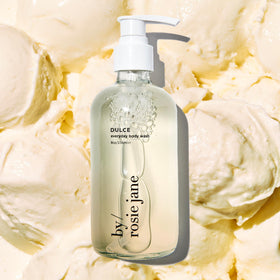By Rosie Jane Dulce in a cozy bath-time moment for a soothing soak.