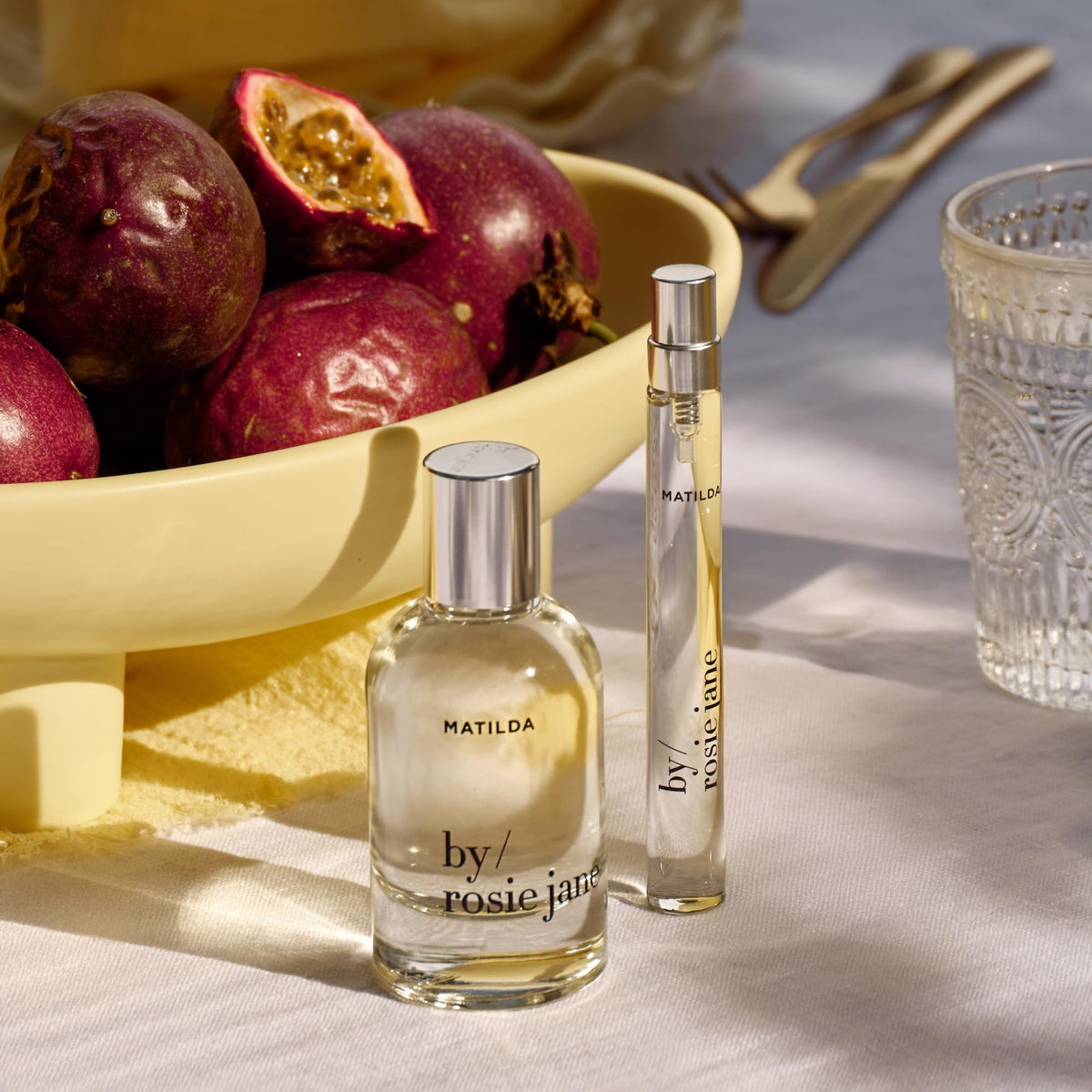 By Rosie Jane Matilda packaging emphasizes clean, cruelty-free ethos.