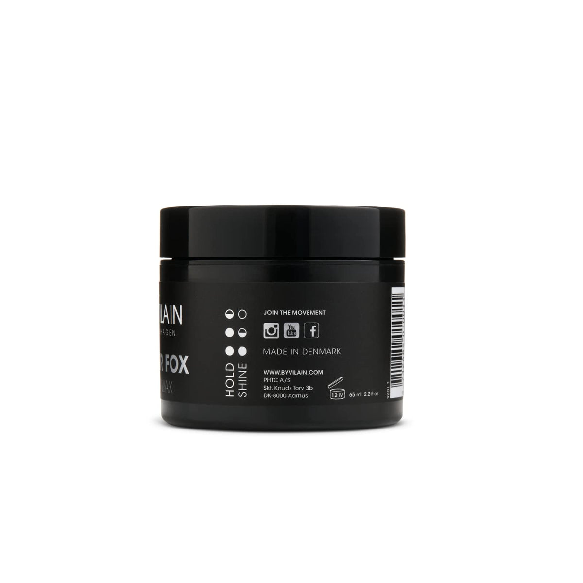 By Vilain Silver Fox Mud Wax offers smooth application with clean finish for effortless styling.