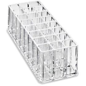 BY ALEGORY crystal-clear acrylic display shows products with elegance.
