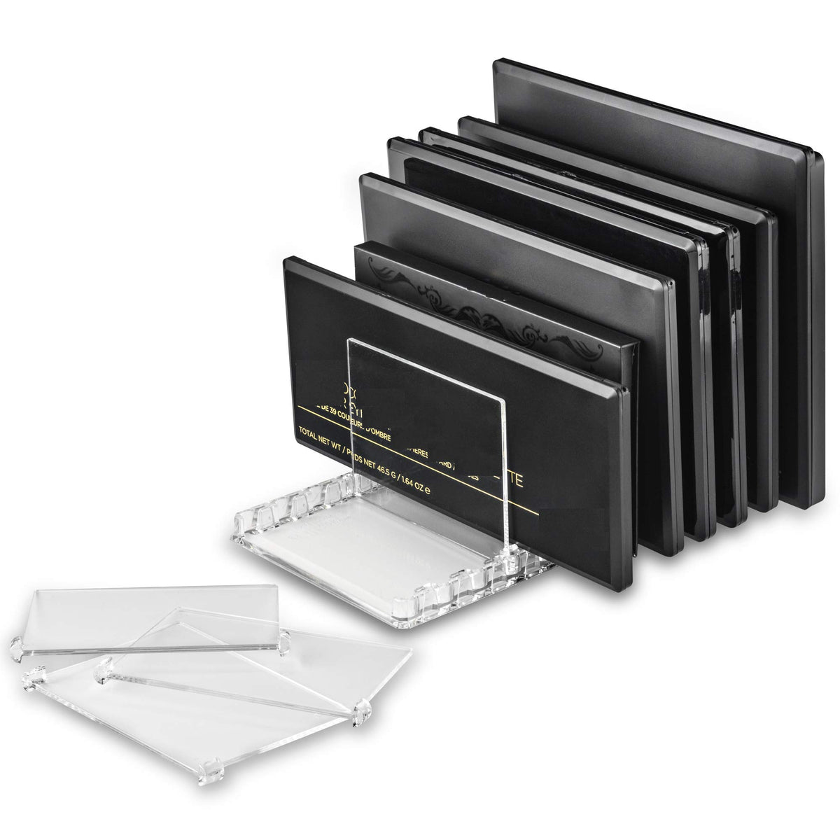 BY ALEGORY removable dividers in use to organize palettes
