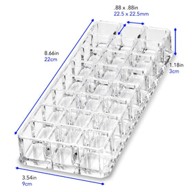 BY ALEGORY thick acrylic with rounded edges offers premium feel