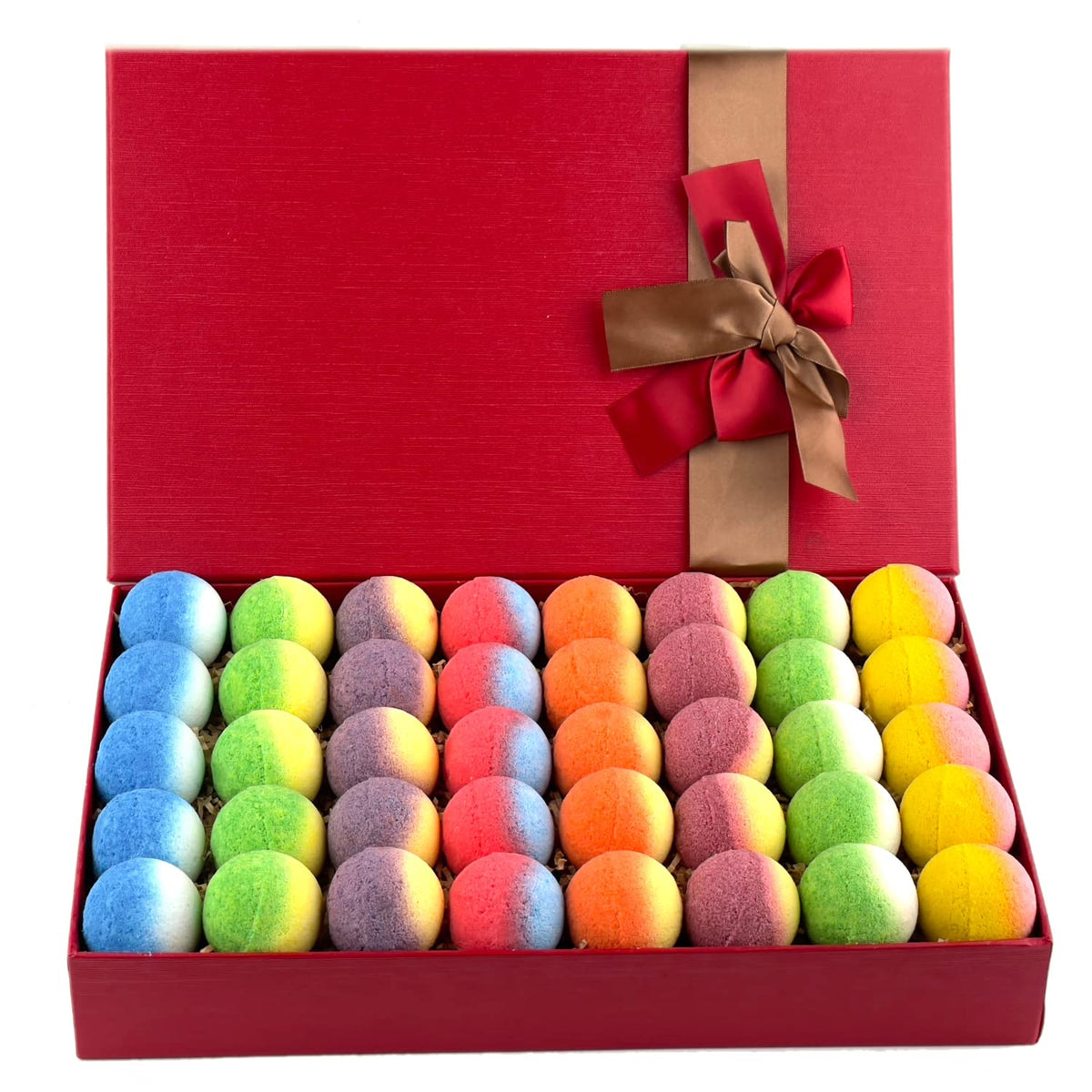 BYGGVIR bath bombs family pack with colorful bubbles for a spa-like soak