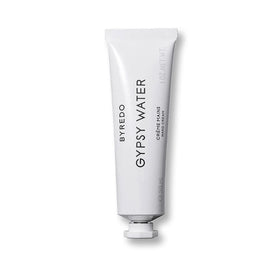 Byredo Gypsy Water Hand Cream bottle front view for hydration