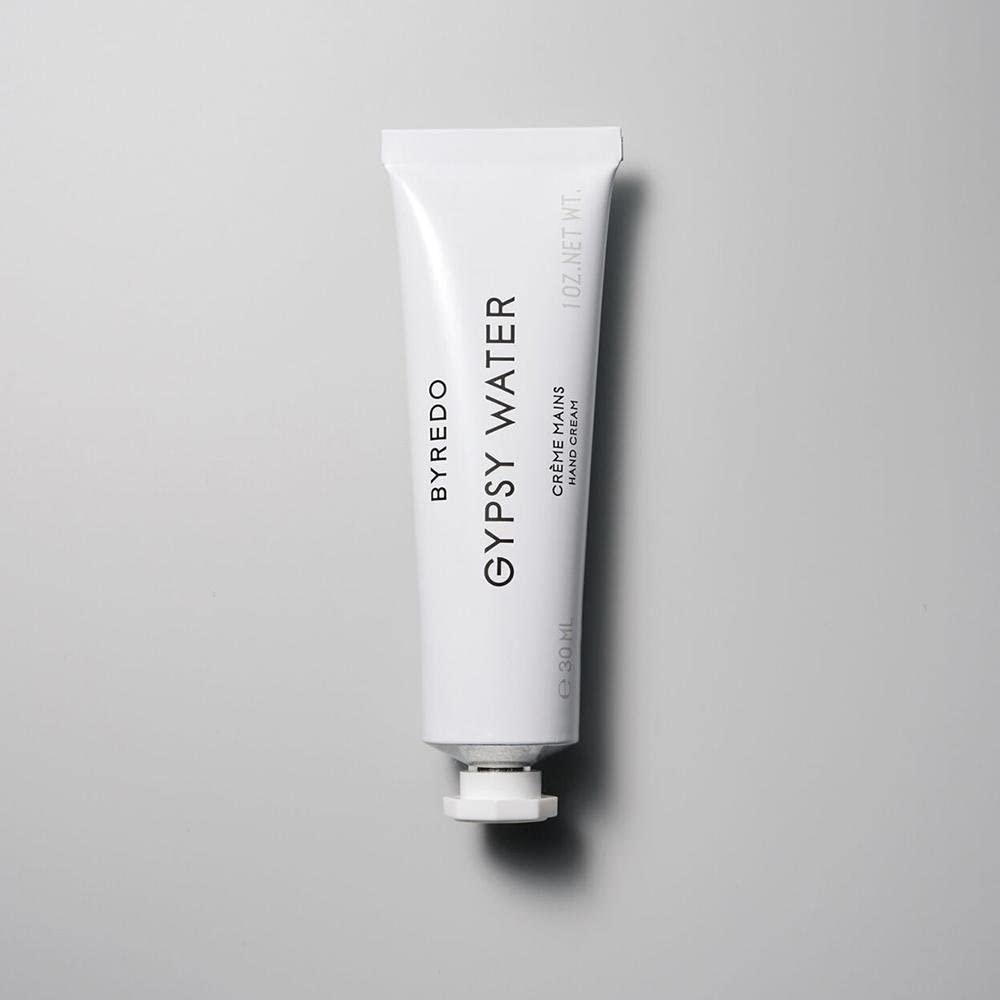 Byredo Gypsy Water Hand Cream pump-action for quick moisturizer