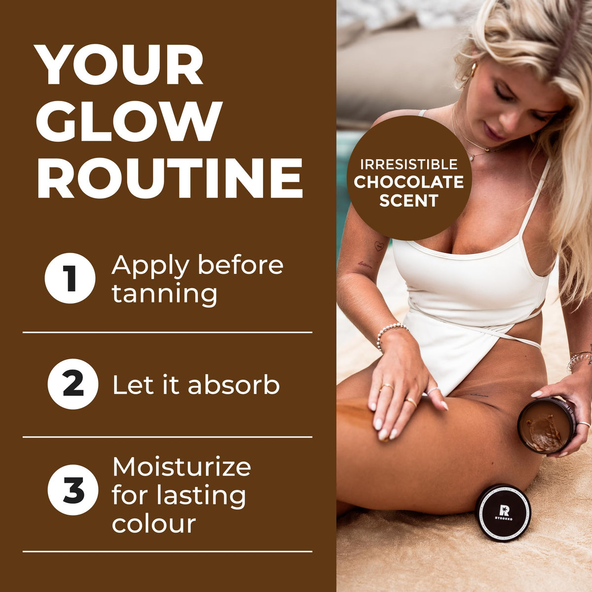 BYROKKO Shine outdoors bronze glow while keeping skin nourished