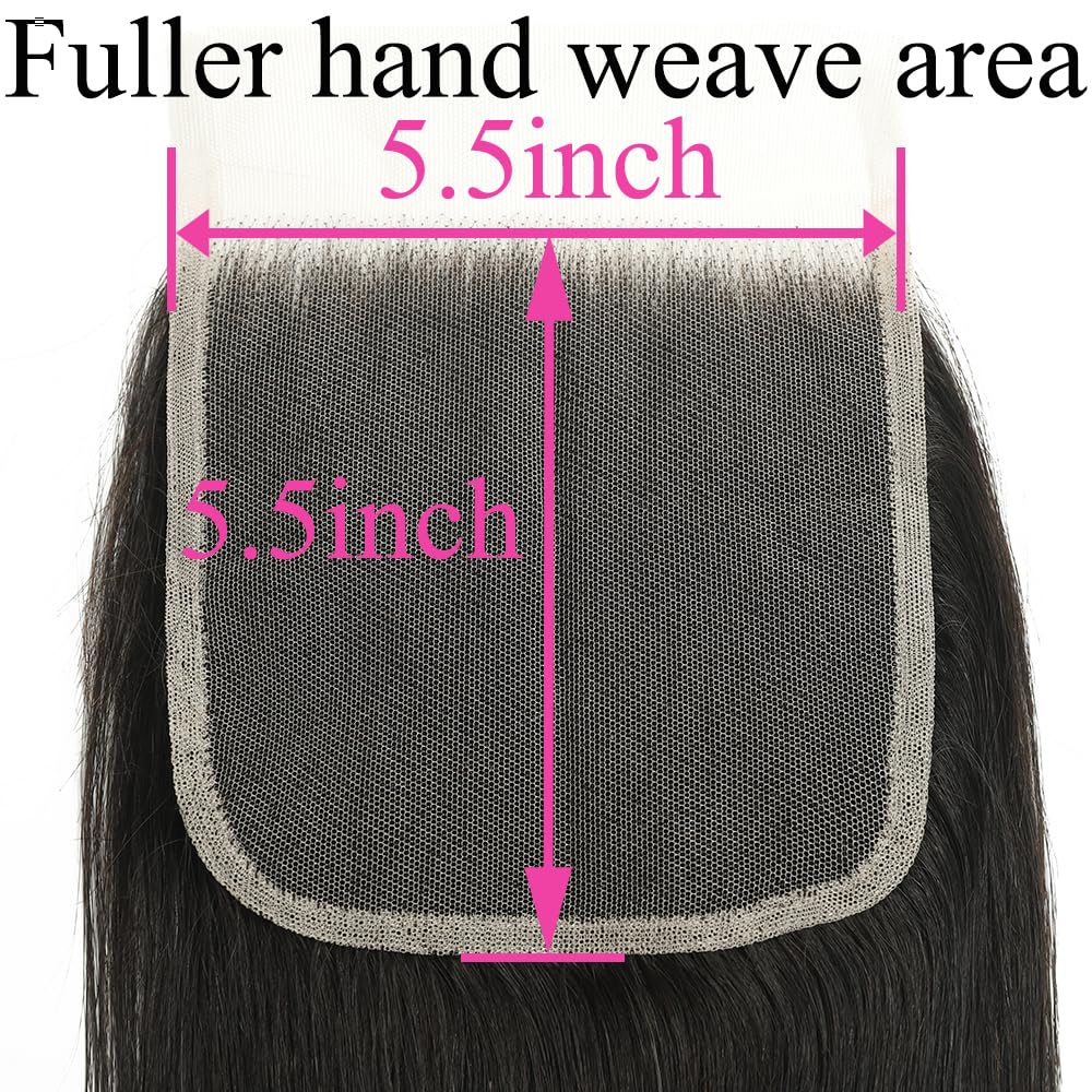 BYUP HAIR baby hair detail closure enhances realistic hairline