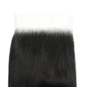 BYUP HAIR natural color closure 16in for easy seamless integration