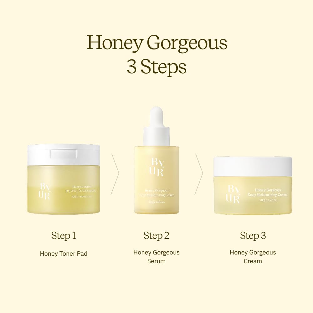 ByUR Honey Gorgeous non-GMO allergen-free claim highlighted