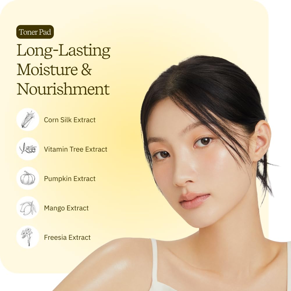 ByUR Honey Gorgeous pads arranged for daily gentle skincare
