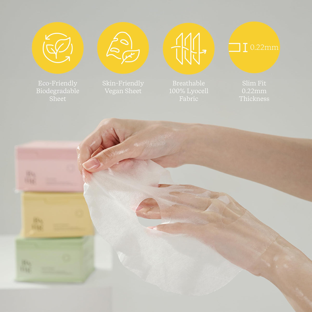 ByUR Pore-tightening formulation shown on skin texture sample