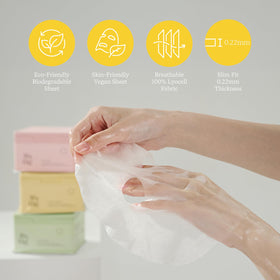 ByUR Pore-tightening formulation shown on skin texture sample