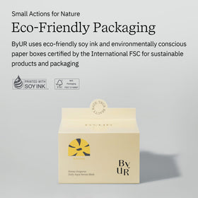 ByUR Vegan K-beauty skincare badge on packaging