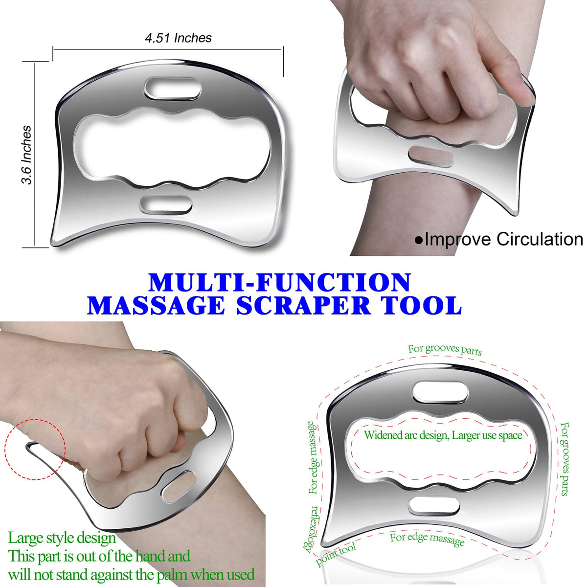 BYYDDIY tool supports scar tissue management through gentle scraping.