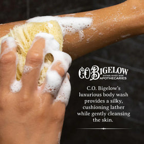 Packaging close-up of C.O. Bigelow Bergamot Body Wash