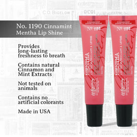 Slanted-tip application tube ready for precise lip gloss application.
