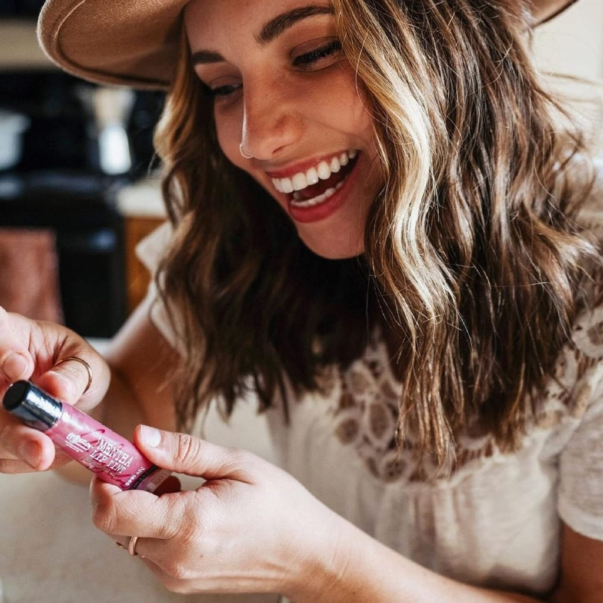 Slim lip gloss tubes suitable for year-round lip care.