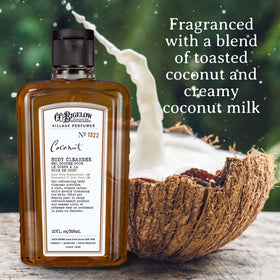 C.O. Bigelow Coconut Body Wash cruelty-free-label signals ethical, USA-made formulation.