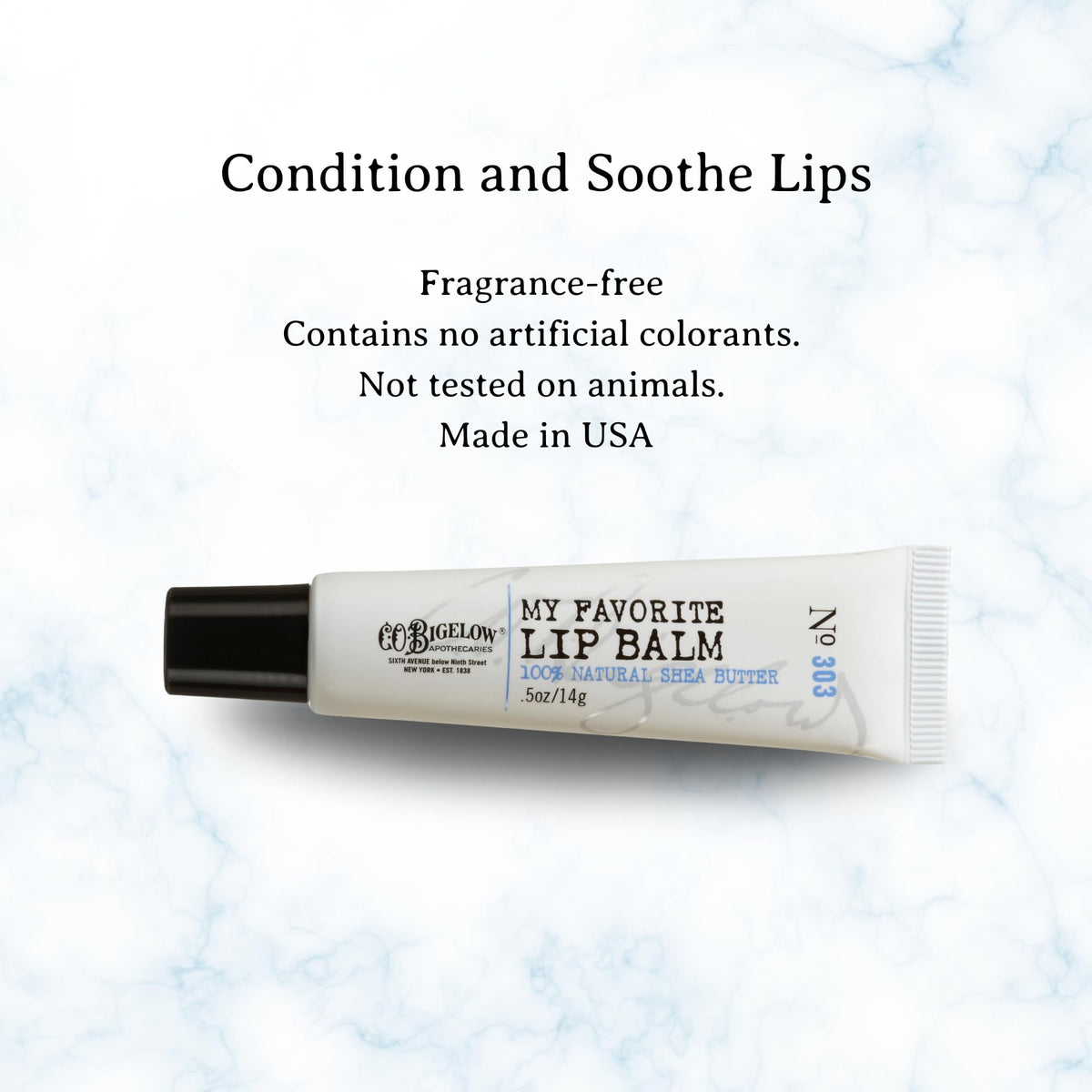 Cruelty-free, USA-made lip balm suitable for gifting.