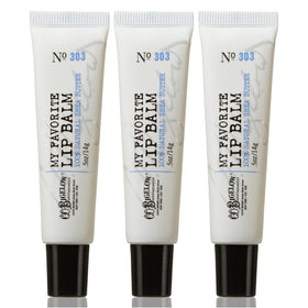 C.O. Bigelow Favorite Lip Balm Tubes pack of three for on-the-go hydration.