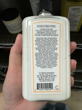 Daily body care ritual with grapefruit scent and lightweight moisture