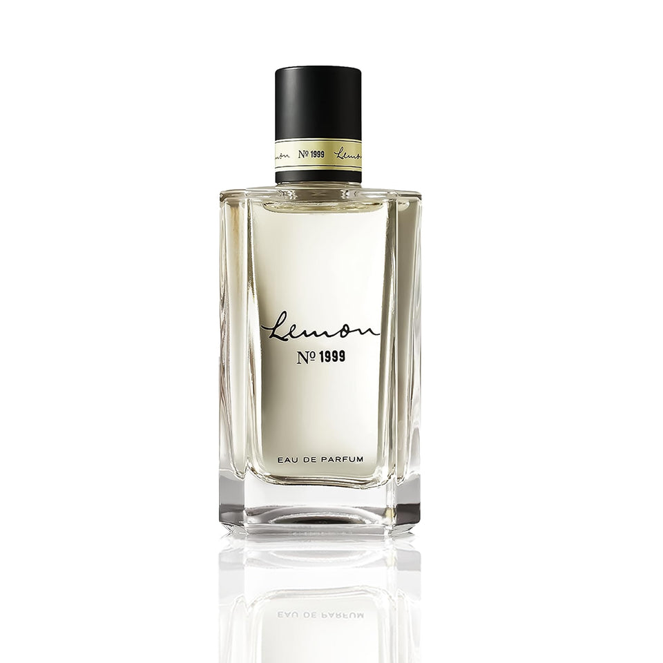 C.O. Bigelow Lemon EDP bottle on a vanity with bright citrus freshness for daily wear