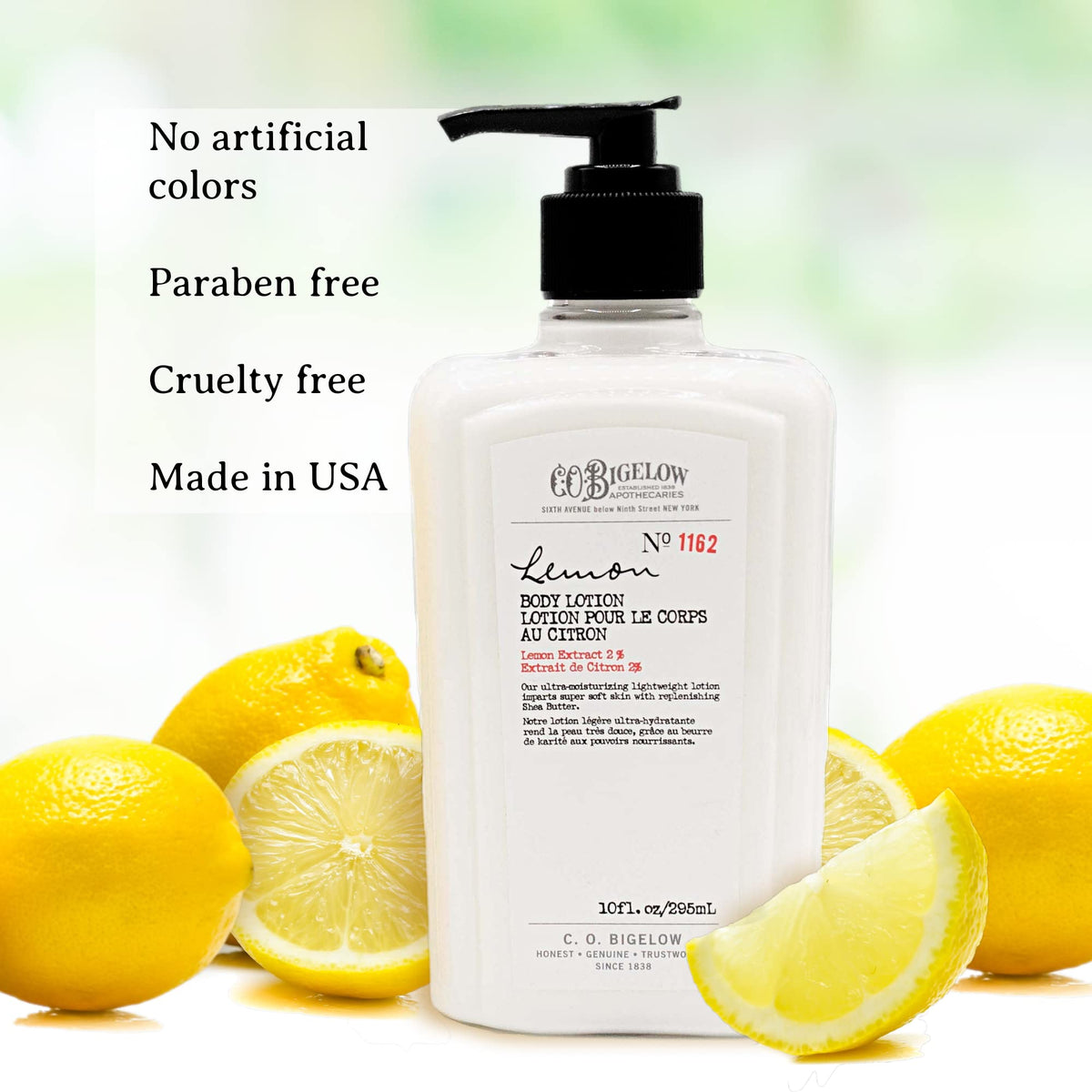C.O. Bigelow Lemon Hand Soap creates creamy lather while cleansing without over-drying.