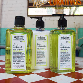 After shower, skin feels soft and hydrated with daily use