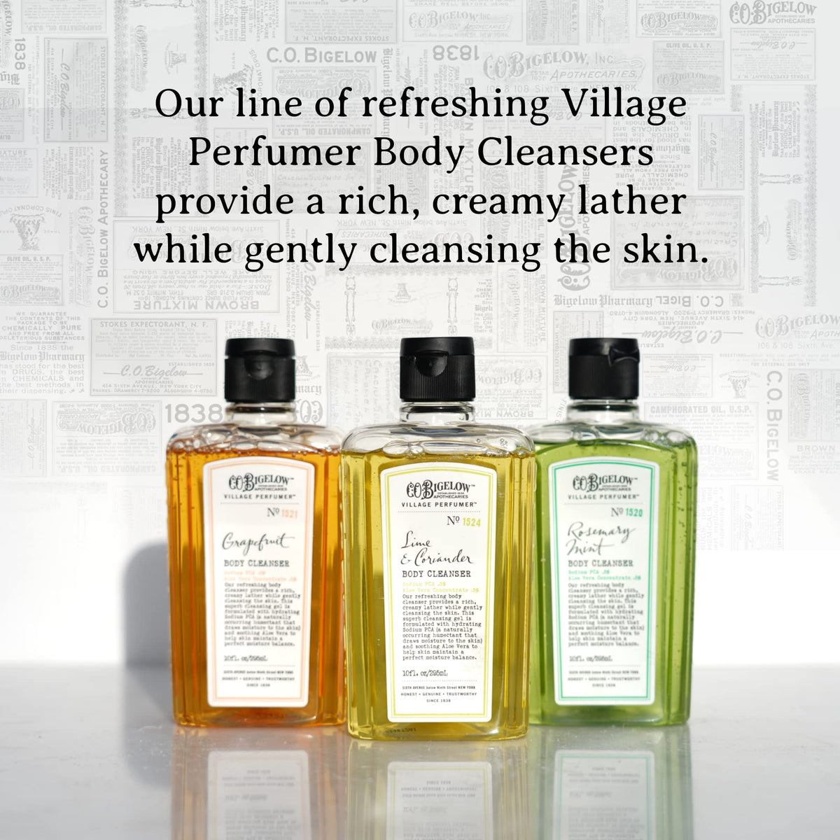 Paraben-free formulation highlighted on the product packaging