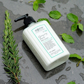 Skin absorbs quickly, leaving a comfortable, non-greasy finish.
