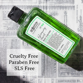 C.O. Bigelow Rosemary Mint Body Wash aroma energizes morning showers.
