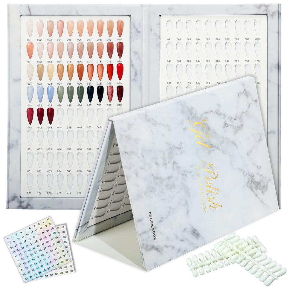 C12rtive 160 Nail Color Book cover displaying organized color catalog for quick selection.