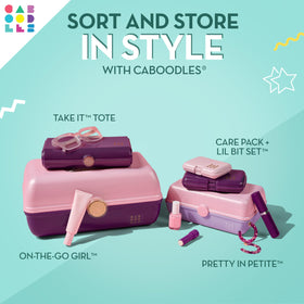 Caboodles Pretty in Petite fashion mirror for on-the-spot makeup checks
