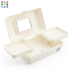 Caboodles Pretty In Petite secure latch keeps contents safe during transit