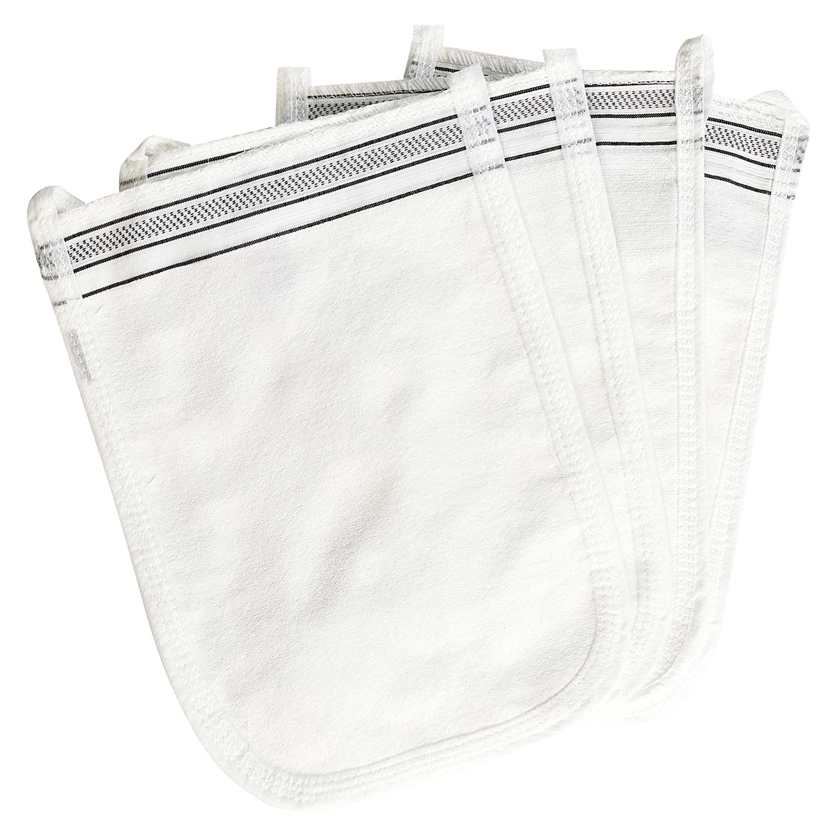 Cacala Turkish exfoliating mitts for face and body close-up; gentle exfoliation for smooth skin.