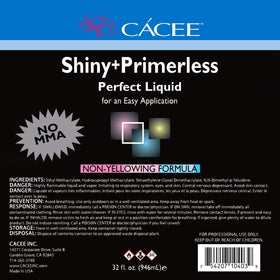 Cacee acrylic liquid pour action demonstrates easy flow for precise nail work