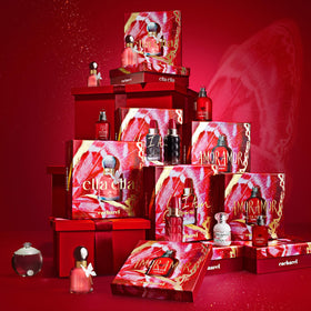 Cacharel Amor Amor packaging outer box signals premium gifting appeal