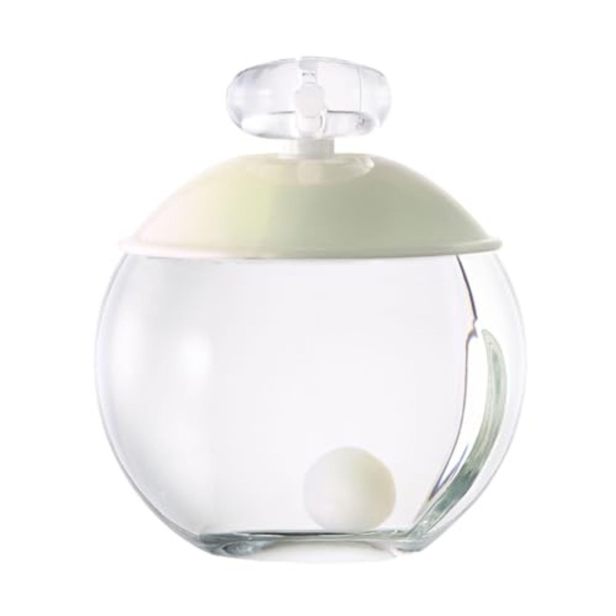 Cacharel Noa EDT bottle with glass sphere evokes serene elegance for daily wear