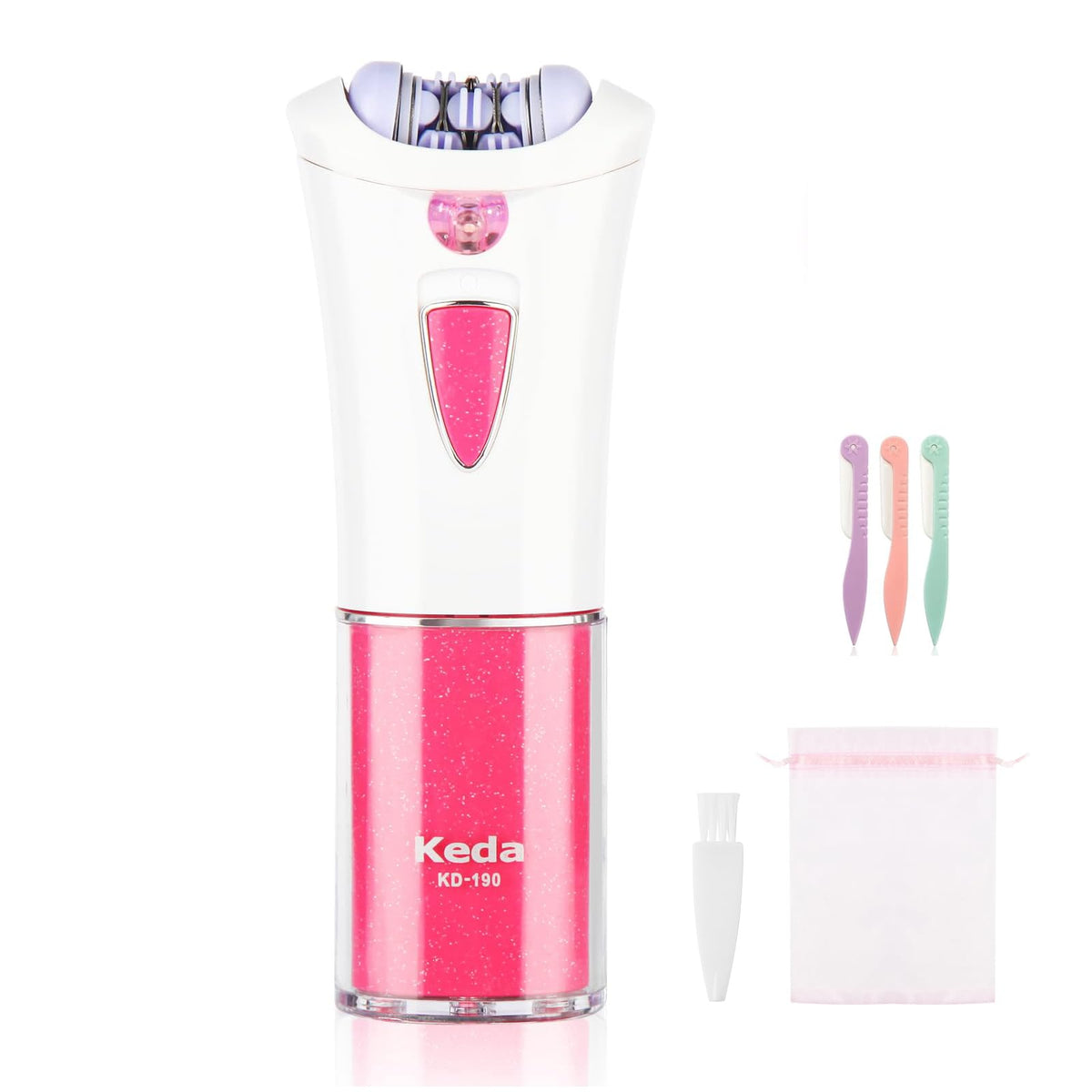 CACHIL epilator for face, cordless mini design for quick at-home grooming.