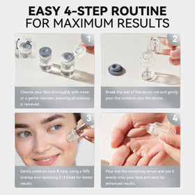 CACOLULU monthly kit packaging with two ampoules for a month