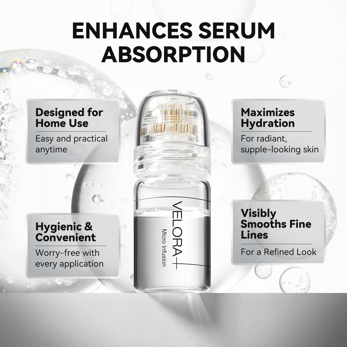 CACOLULU peptide serum enriched for hydration and smoothness