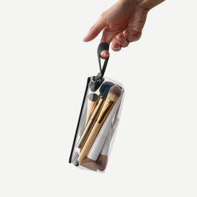 Cadence Parcel modular design shown in flatlay for compact packing