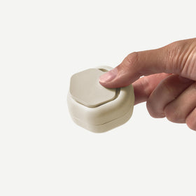 Cadence travel containers leak-proof caps prevent spills during flights.
