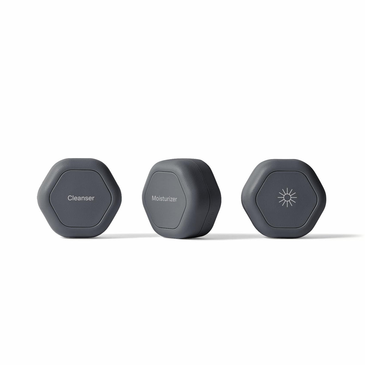 Cadence travel containers magnetic tiles demonstrate organized skincare on the go.