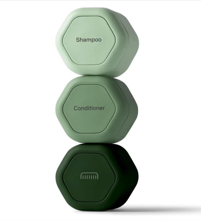 Cadence shampoo travel container 1-32oz with leakproof seal for organized packing