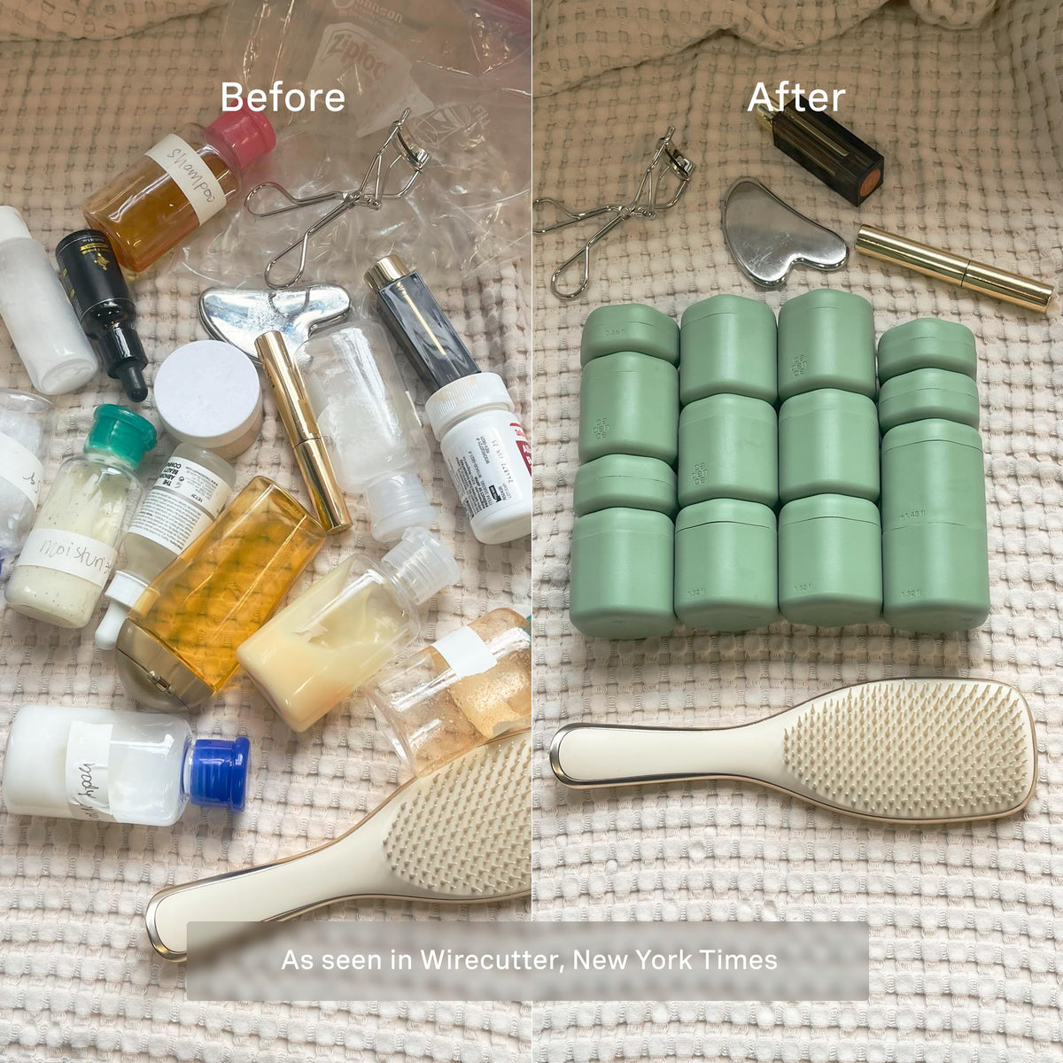 Cadence TSA-approved travel containers for smooth security checks