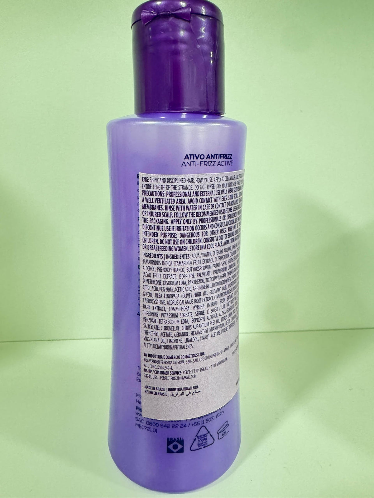 CADIVEU keratin treatment application with gloves enabling salon-grade results