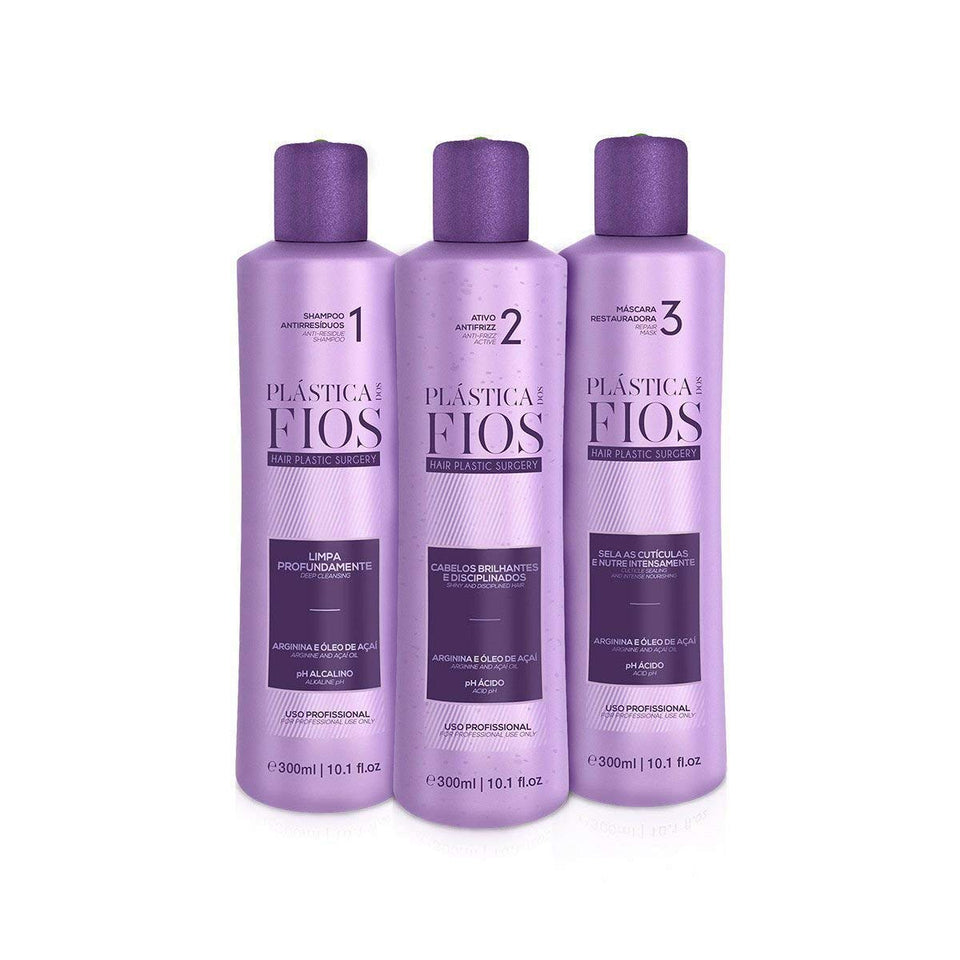 CADIVEU Plastica Dos Fios anti-residue shampoo bottle for deep cleansing and buildup removal
