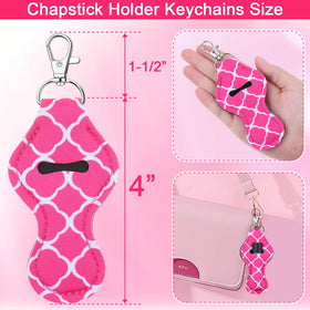 Caffox keychain clip attaches to purses, backpacks, and belts for quick access.